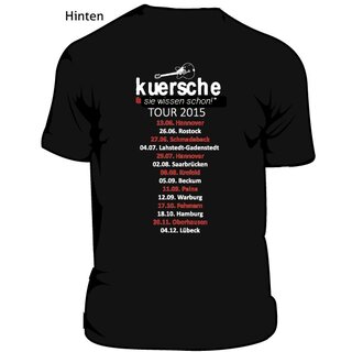 Kuersche Tour T-Shirt 2015/2016 Herren / Farbe: schwarz
